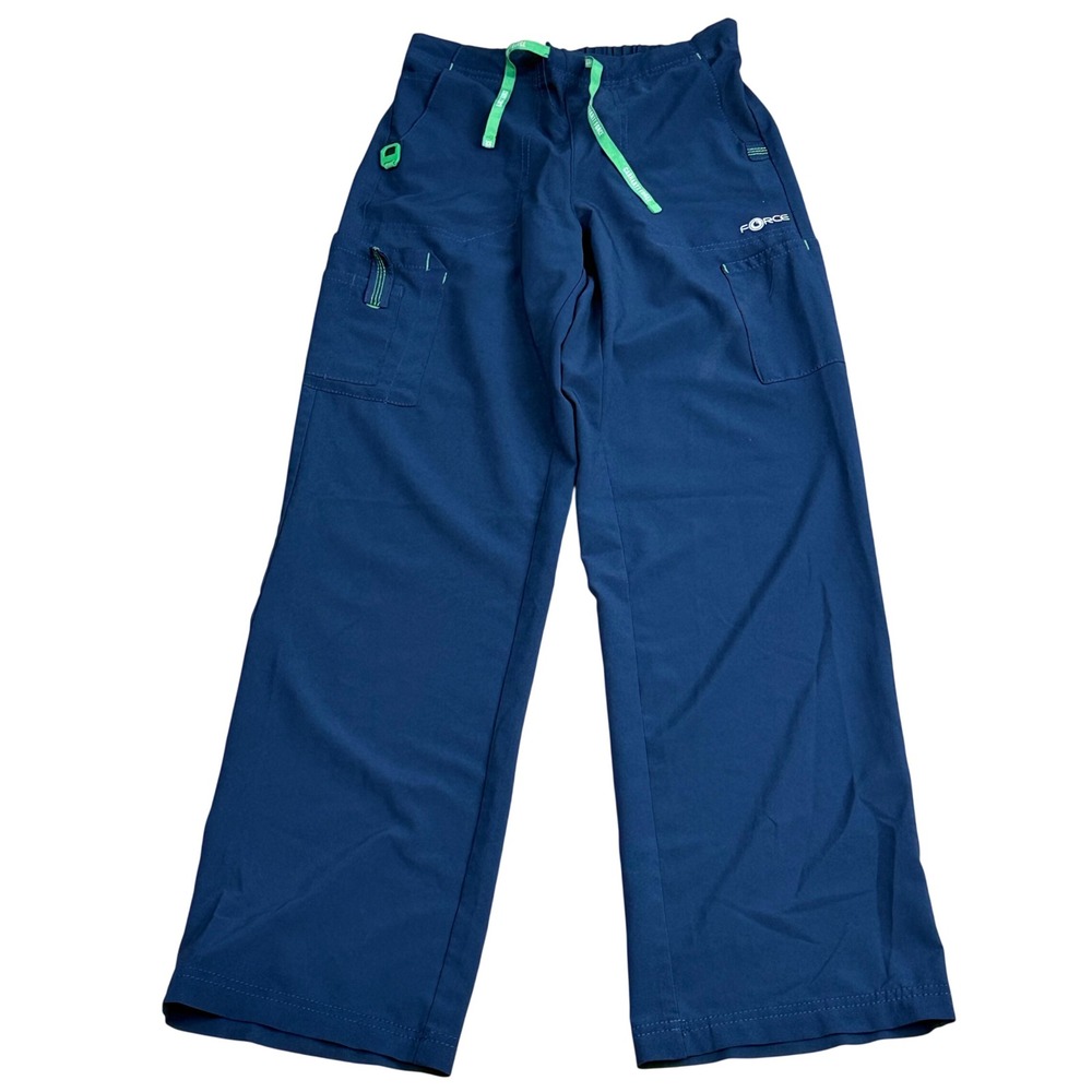 Carhartt Cross Flex Force Scrub Pants Womens XS Regular Navy Utility Cargo